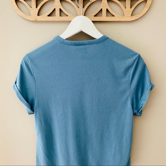 Gymshark Essential Tee Blue Sz XS - Picture 10 of 10